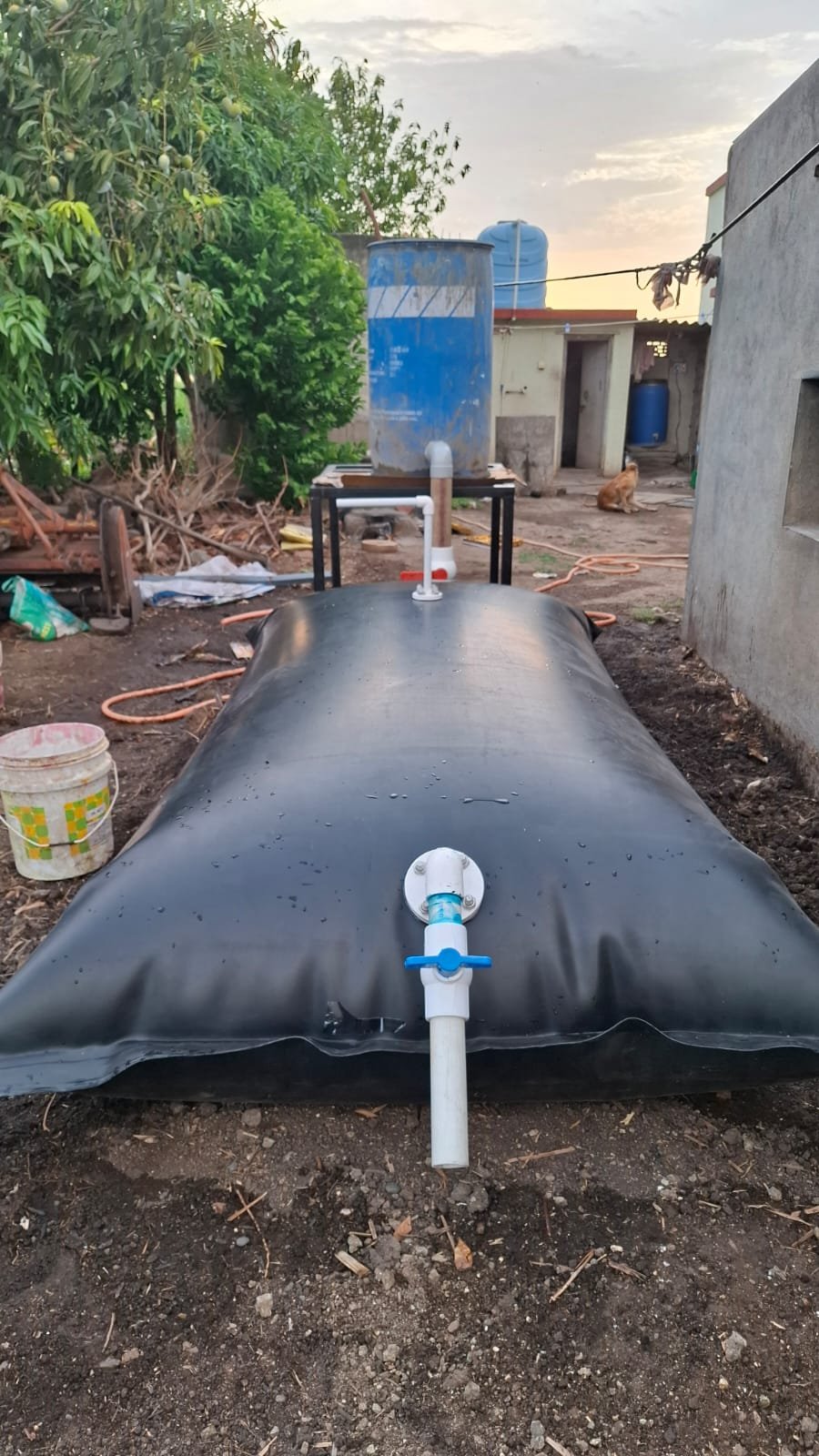Jivamrut Digester Installation